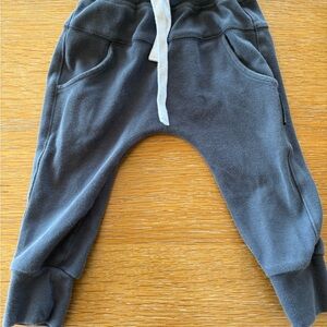 Little Bipsy Dark Gray Joggers 12-18m